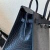 France Delivery Birkin 25CM 89 Nior Alligator Leather Top Handmade SHW Outer seam