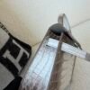 Top Handmade USA Shipping Mini Kelly 19CM Himalaya Alligator Leather Silver Hardware