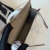 Top Handmade USA Shipping Mini Kelly 19CM Himalaya Alligator Leather Silver Hardware