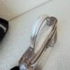 Top Handmade USA Shipping Mini Kelly 19CM Himalaya Alligator Leather Silver Hardware
