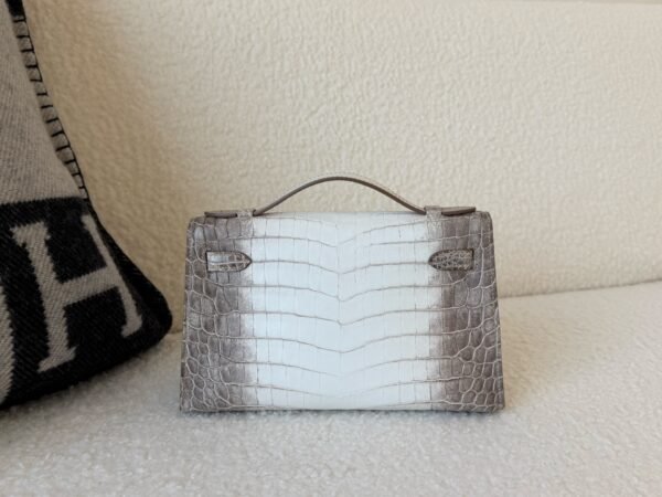 wsxc1767624774898_1 Full Handmade Mini Kelly 19CM Himalaya Alligator Leather Silver Hardware