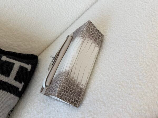 wsxc1767624774898_6 Full Handmade Mini Kelly 19CM Himalaya Alligator Leather Silver Hardware