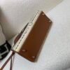 Christmas Styles Kelly 25cm Canvas with Swift Leather Ck37 Silver Hardware