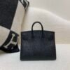 Full Handmade Birkin 20cm Badge 89 Nior Swift Leather SHW