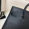 Full Handmade Birkin 20cm Badge 89 Nior Swift Leather SHW