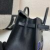 Full Handmade Birkin 20cm Badge 89 Nior Swift Leather SHW