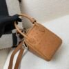 Original Package Factory Sales Lindy 26CM Ostrich Leather CK37 Silver Hardware