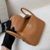 Original Package Factory Sales Lindy 26CM Ostrich Leather CK37 Silver Hardware
