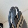Global Shipping Birkin 25CM 84 Gris Fonce Lizard Leather SHW