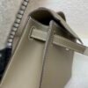 Global Shipping Kelly Pochette 22cm In stock 18 Etoupe Swift Leather SHW