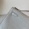 France Shipping Kelly Pochette 22cm 8L Alligator Leather Gold Hardware