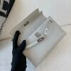 Global Shipping Kelly Pochette 22cm 8L Alligator Leather SHW Full Handmade