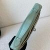 Kelly Pochette 22cm Global Shipping In stock 6U Alligator Leather SHW