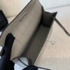 UK sale Kelly Pochette 22CM 0V Alligator Leather Silver Hardware
