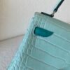 wsxc1767828210962_3 New Stock Kelly Doll 16CM 6U Alligator Leather Top Handmade Cute Handbag