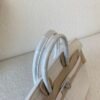 Top Quality Birkin 25CM 1 BLANC Alligator Leather Silver Hardware