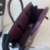 France Lady style Birkin 30CM 9G Amethyste Porosus Leather GHW