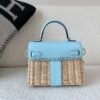 wsxc1767970890630_1 Top Handmade Mini Kelly Picnic T0 Swift leather Wicker Special Order