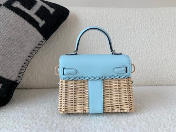 wsxc1767970890630_1 Top Handmade Mini Kelly Picnic T0 Swift leather Wicker Special Order