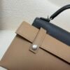 New Color Matching Kelly Doll picto 16CM 89 Nior 0M Chai Epsom Leather Top Handmade