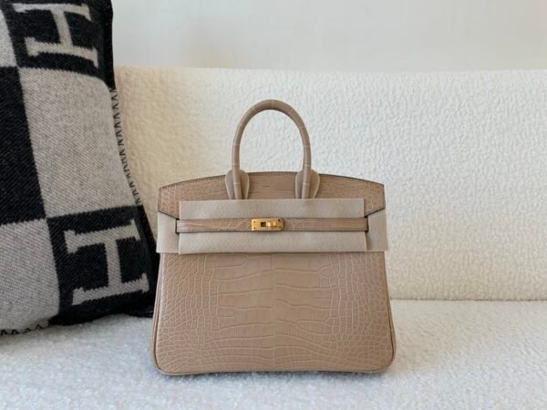 wsxc1768311216785_0 Birkin 25CM 0M Chai Ladies Handbag America Alligator Global Shipping