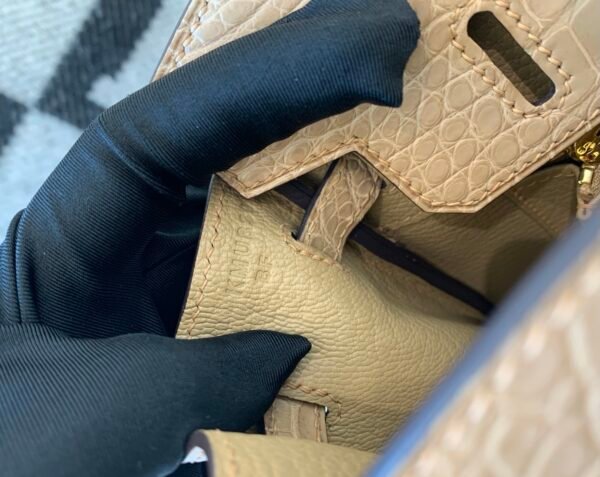 wsxc1768311216785_6 Birkin 25CM 0M Chai Ladies Handbag America Alligator Global Shipping