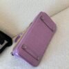 Birkin 25CM X9 Mauve Sylvestre Ladies Handbag Porosus Leather SHW