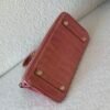 Top Handmade Birkin 25CM 94 Terre Cuite Ladies Handbag Porosus Leather GHW