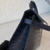 France custom made Mini Kelly 19CM 76 Bleu Indigo Alligator Leather SHW