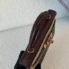 Global shipping Mini Kelly 19CM 41 Havane Alligator Leather Gold Hardware