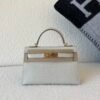 Top Handmade Mini Kelly 19CM 8L Alligator Leather Gold Hardware