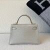 Top Handmade Mini Kelly 19CM 8L Alligator Leather Gold Hardware