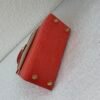 Global Shipping Mini Kelly A5 Bougainvillea GHW Lizard Leather