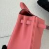 Kelly 25CM K4 Togo Leather Top Handmade Silver Hardware