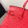 wsxc1769444849854_3 Global Shipping Birkin 25CM A5 Bougainvillea Ostrich Leather Rose Gold Hardware