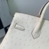Top Quality Birkin 25CM i2 Nata Ostrich Leather Gold Hardware
