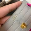 wsxc1770052279191_5 Top Handmade Kelly doll 16CM 80 Alligator Leather Gold Hardware Mini Handle bag