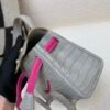 wsxc1770052279191_6 Top Handmade Kelly doll 16CM 80 Alligator Leather Gold Hardware Mini Handle bag