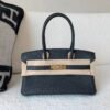 France Order Birkin shoulder 29CM Top Handmade 89 Nior Evercolor Leather GHW