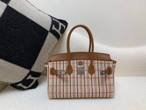 Global Sales Birkin shoulder Evercolor Leather Sliver Hardware 29cm