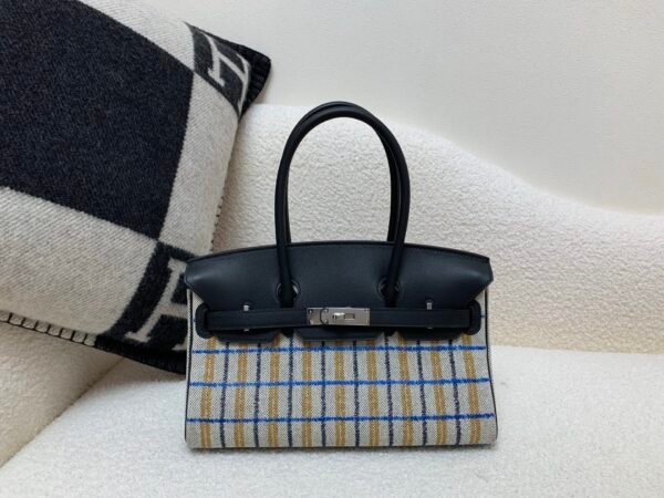 Top Quality Birkin shoulder 29cm Embroidery 89 Nior Silver Hardware