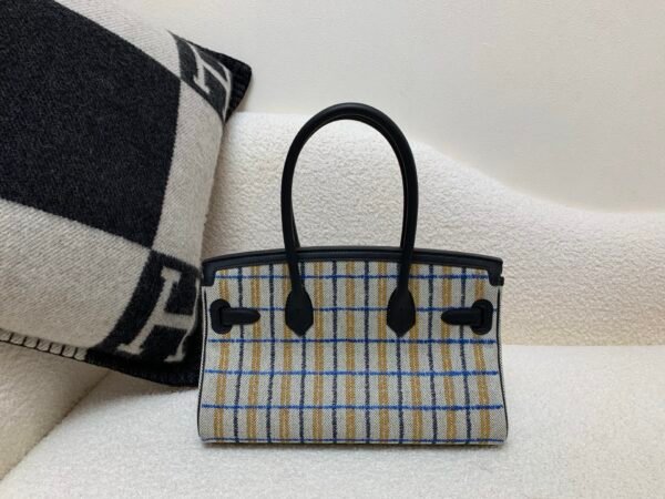 Top Quality Birkin shoulder 29cm Embroidery 89 Nior Silver Hardware
