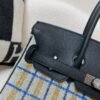 Top Quality Birkin shoulder 29cm Embroidery 89 Nior Silver Hardware