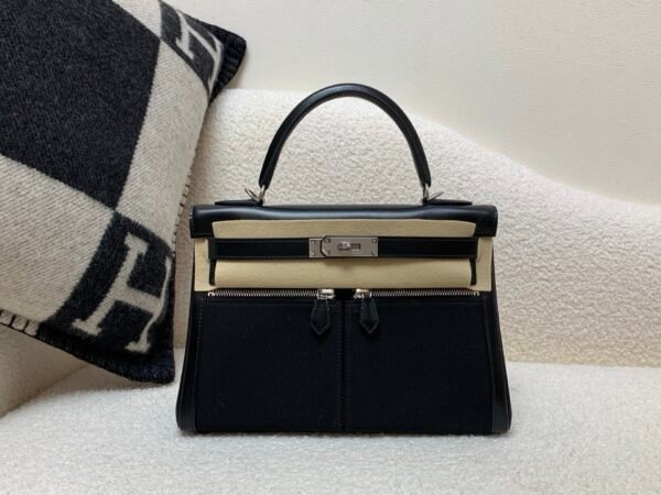 USA Delivery Kelly Lakis 89 Nior Swift Leather Full Handmade bags