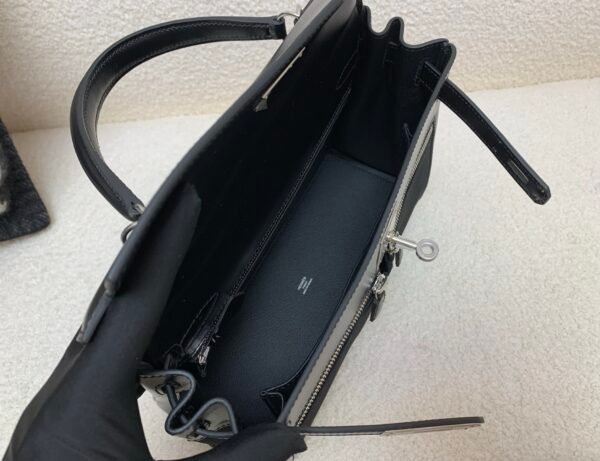 USA Delivery Kelly Lakis 89 Nior Swift Leather Full Handmade bags