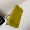 Global Shipping Birkin 25CM 9R Lime Porosus Silver Hardware 1:1 to make