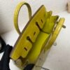 Global Shipping Birkin 25CM 9R Lime Porosus Silver Hardware 1:1 to make