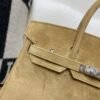 wsxc1773320625536_2 Top Handmade Birki 25cm Suede Leather 8Q Beige Marafa Silver Hardware