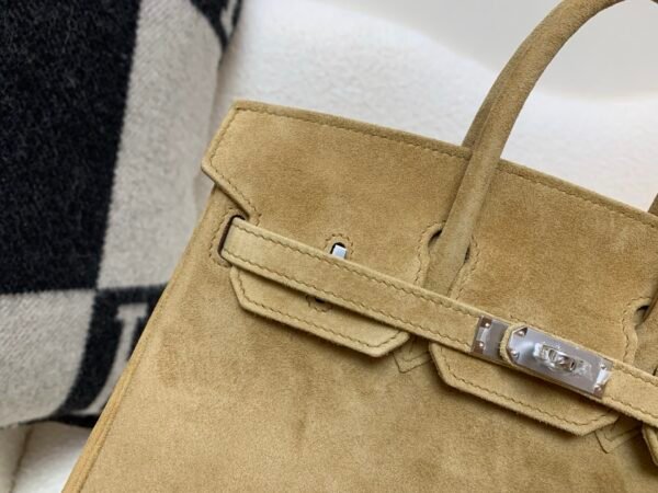 wsxc1773320625536_2 Top Handmade Birki 25cm Suede Leather 8Q Beige Marafa Silver Hardware