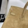 wsxc1773320625536_3-1 Top Handmade Birki 25cm Suede Leather 8Q Beige Marafa Silver Hardware